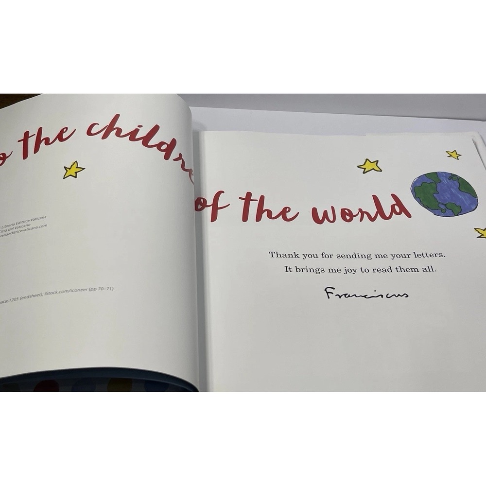 Dear Pope Francis The Pope Answers Letters from Children Hardcover Book 2016 - Picture 8 of 8